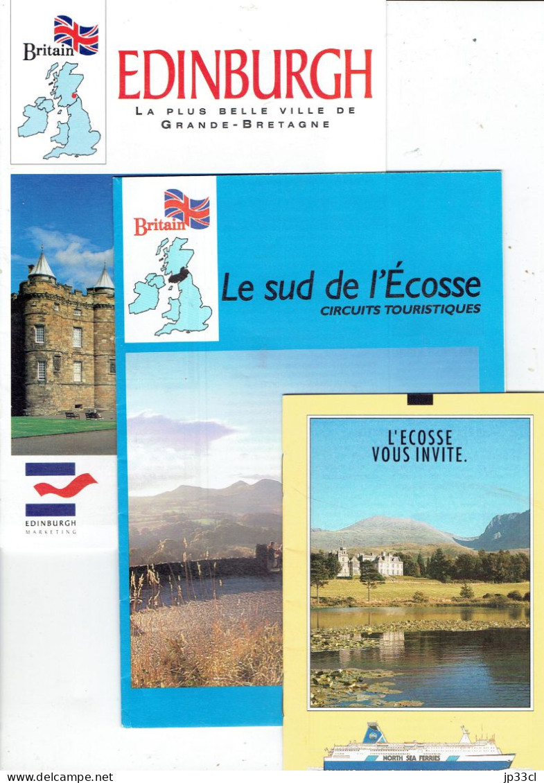 Souvenirs D'un Voyage En Écosse En 1992 - Reiseprospekte