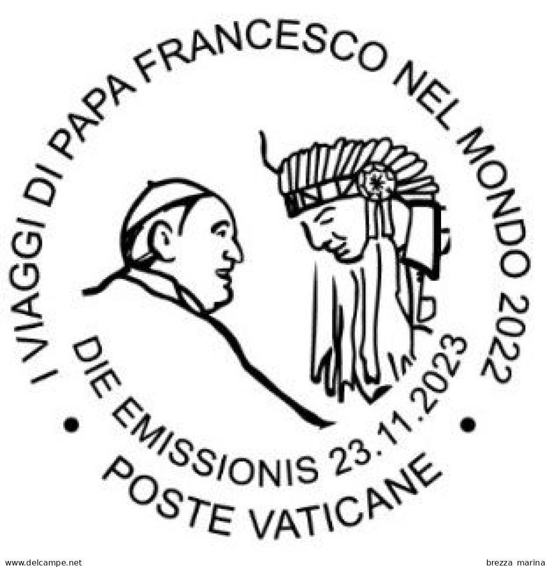 Nuovo - MNH - VATICANO - 2023 - I Viaggi Di Papa Francesco Nel 2022 - Foglietto – 2.45 - Blocchi E Foglietti