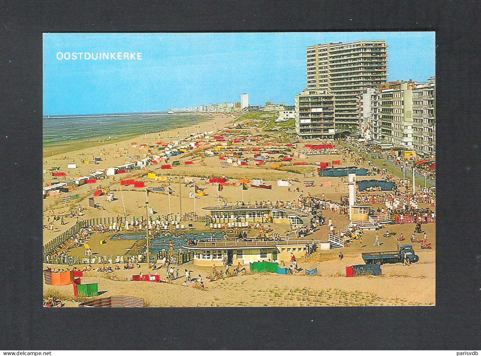 OOSTDUINKERKE - ZWEMBAD, STRAND EN ZEEDIJK    (9162) - Oostduinkerke