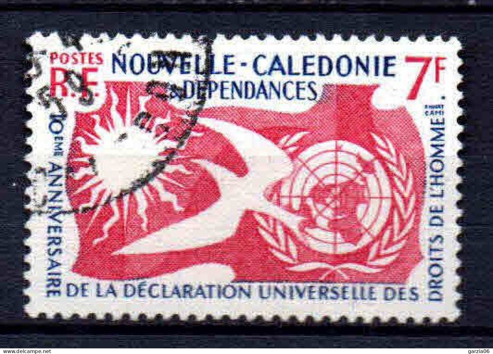 Nouvelle Calédonie  - 1958 - Droits De L' Homme  - N° 290 - Oblit - Used - Gebruikt