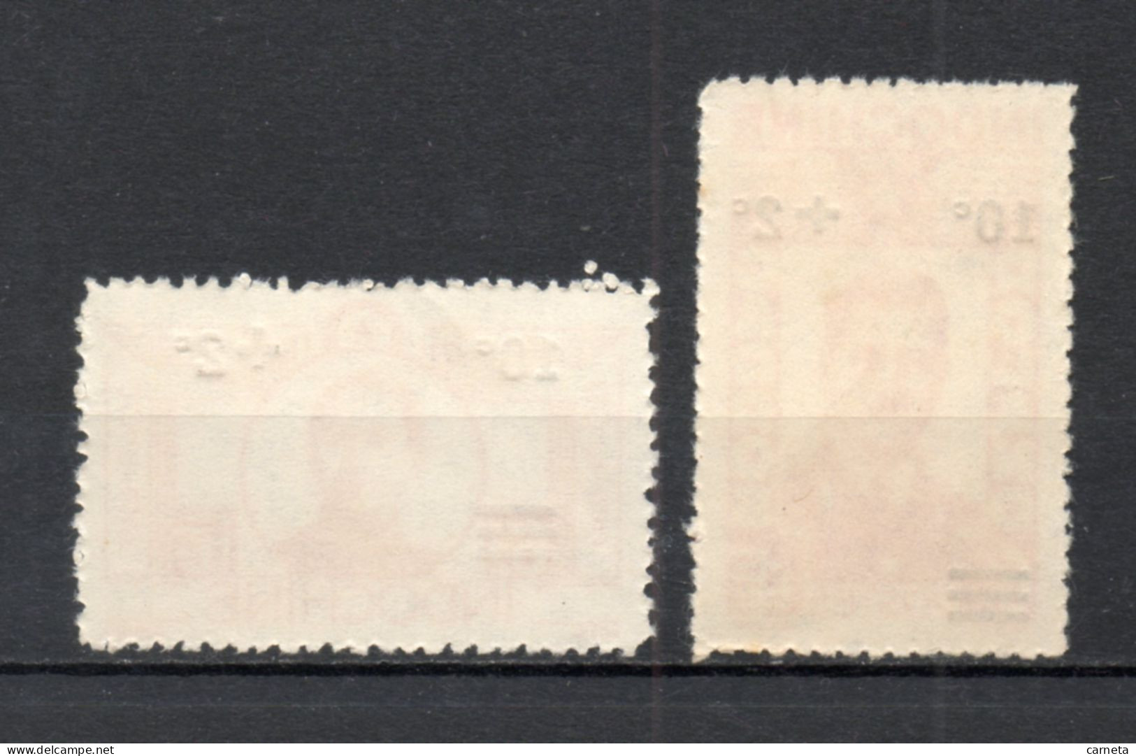 INDOCHINE  N° 276 + 277   NEUFS SANS CHARNIERE EMIS SANS GOME  COTE 1.60€   AVIATEUR  SURCHARGE - Unused Stamps