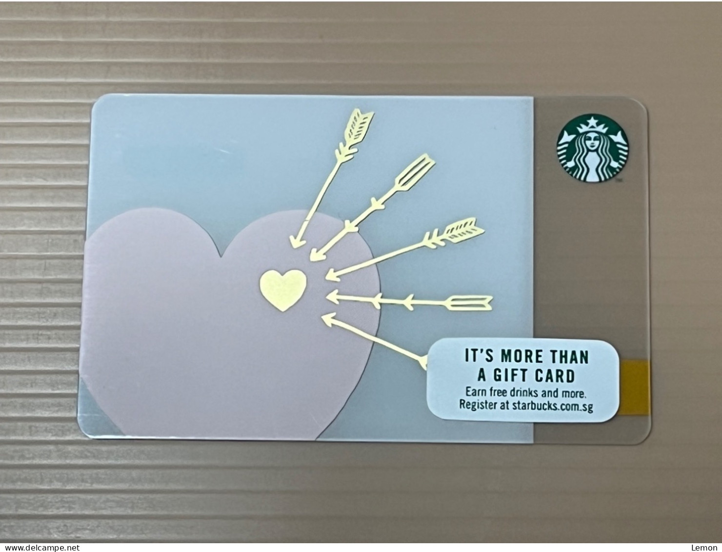 Singapore STARBUCKS Coffee Gift Card, Set Of 1 Used Card - Singapore