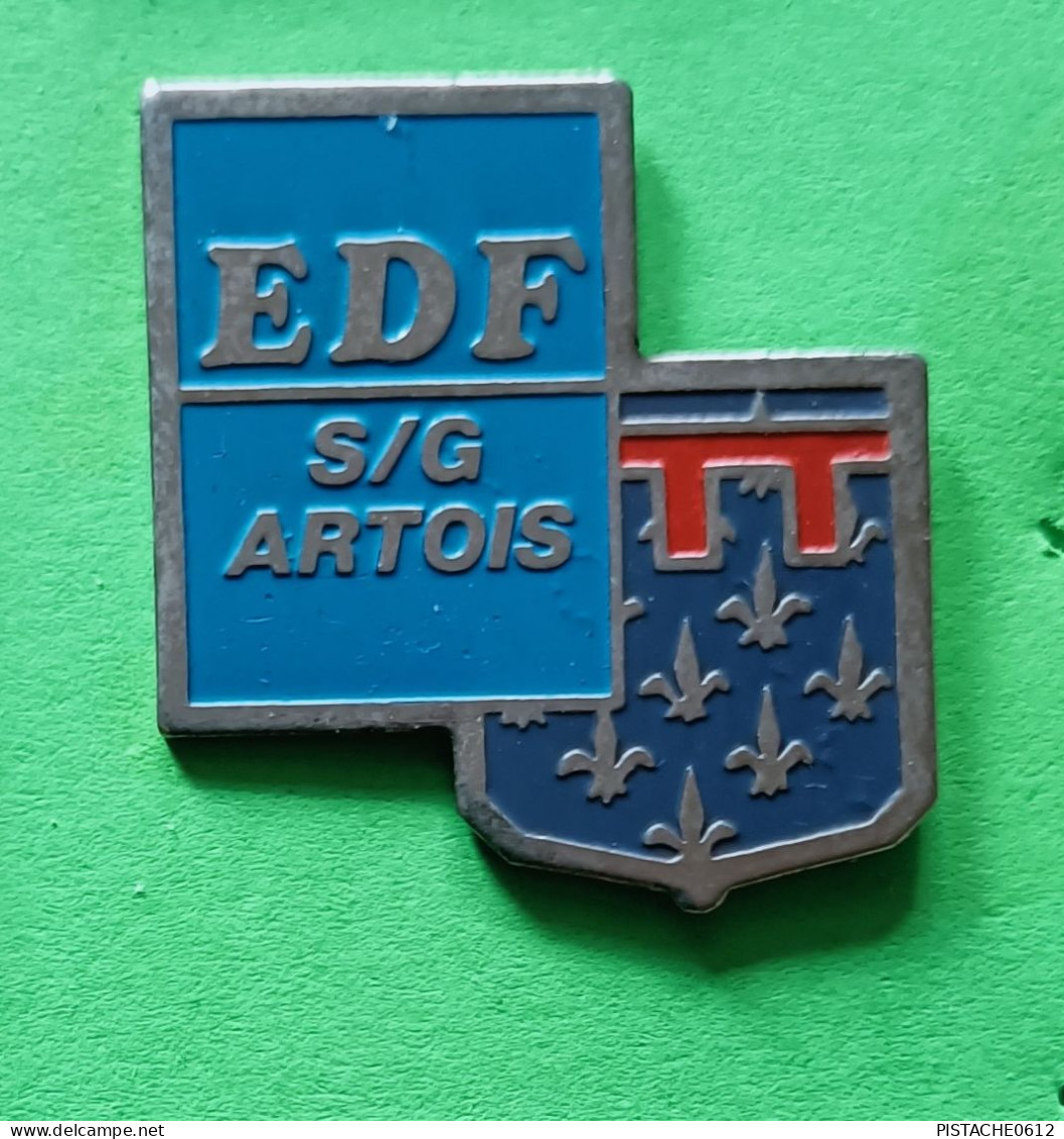 Pin's EDF S-G Artois Blason - EDF GDF