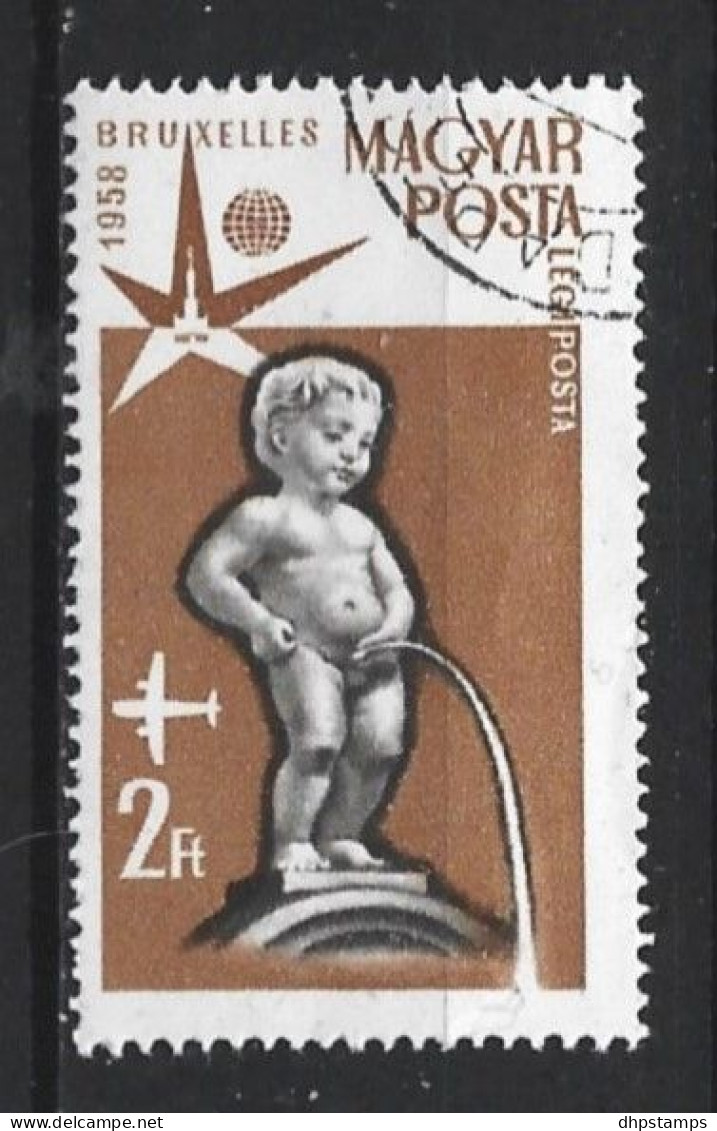 Hungary 1958 Brussels Expo Y.T.  A203 (0) - Usati