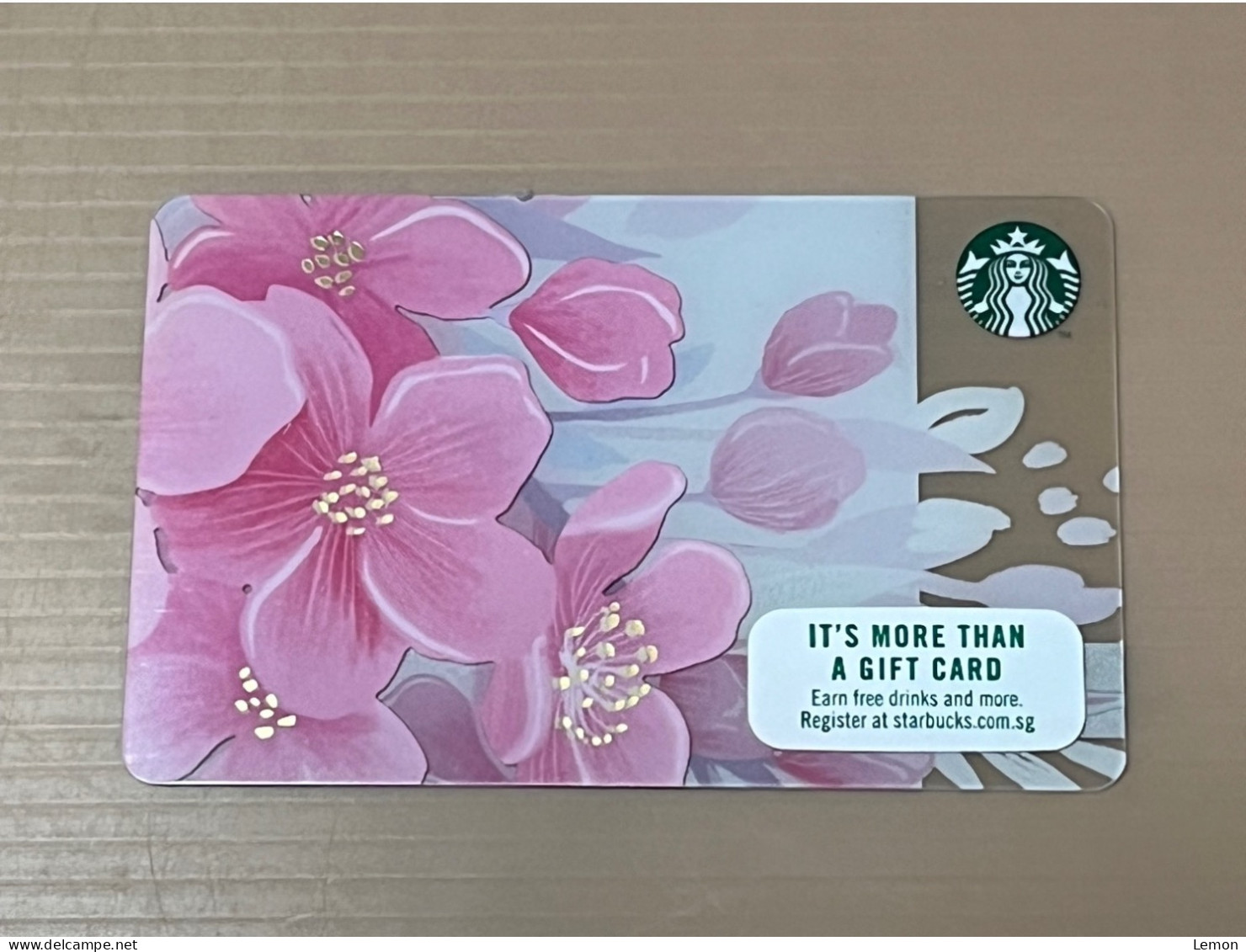 Singapore STARBUCKS Coffee Gift Card, Set Of 1 Used Card - Singapur