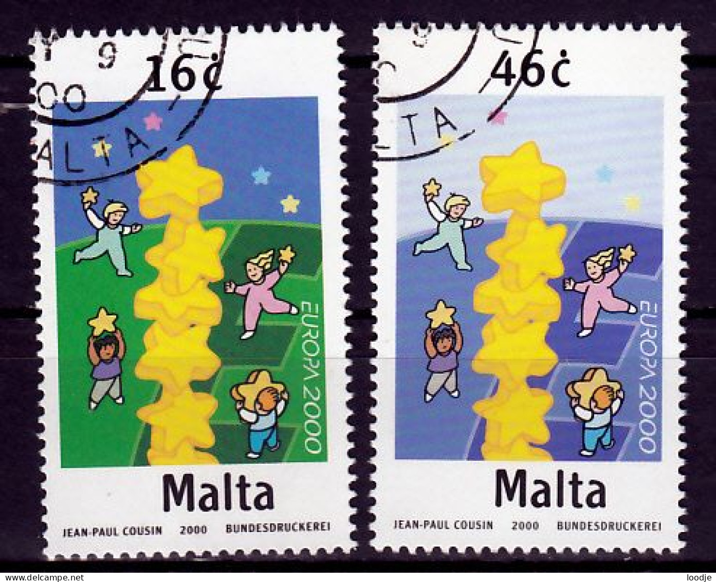 Malta Europa Cept 2000 Gestempeld - 2000