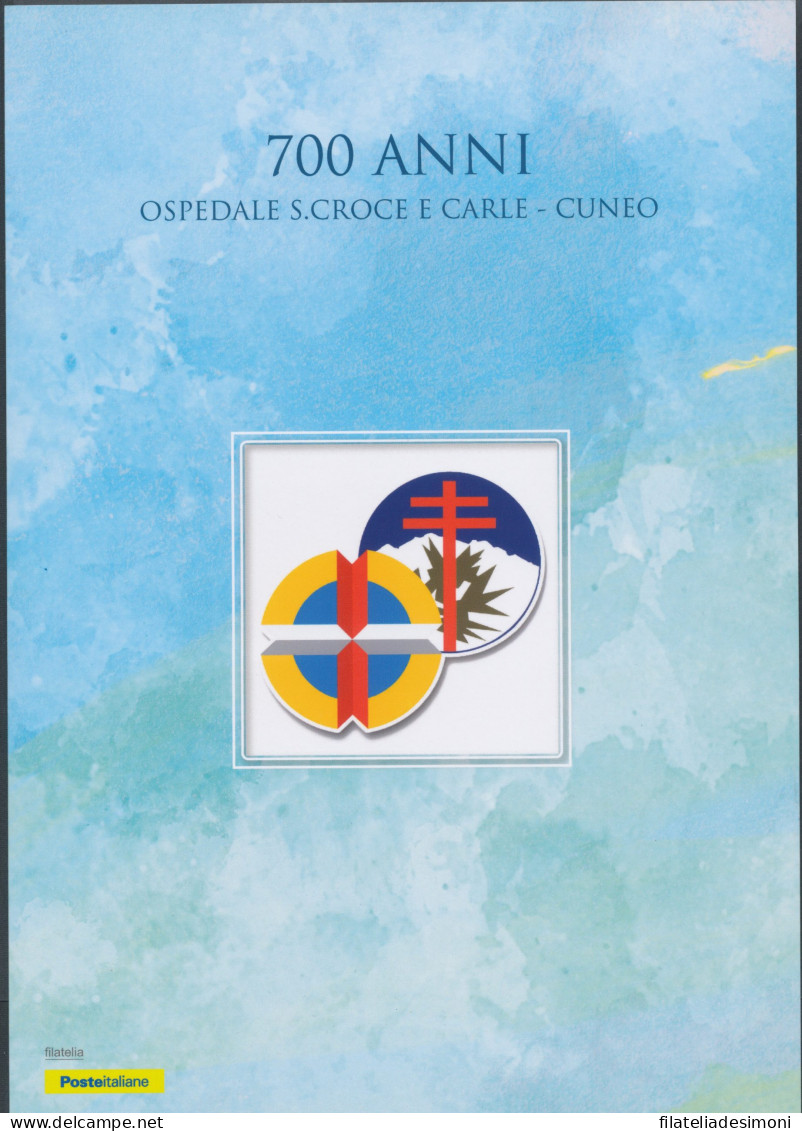 2019 Italia - Repubblica, Folder - Ospedale S. Croce E Carle N. 669 - MNH** - Presentation Packs