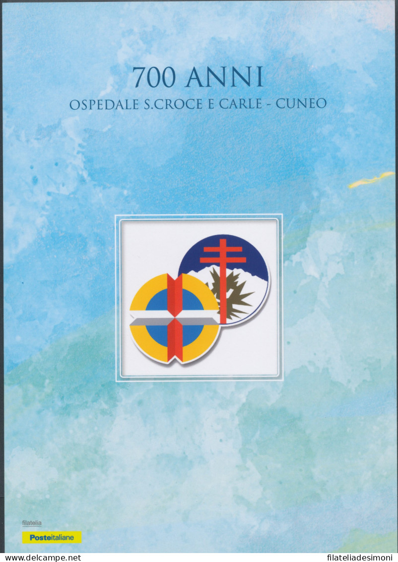 2019 Italia - Repubblica, Folder - Ospedale S. Croce E Carle N. 669 - MNH** - Folder