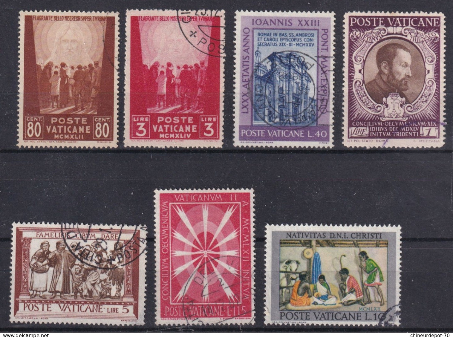 Vatican Vaticane Non Classés - Used Stamps