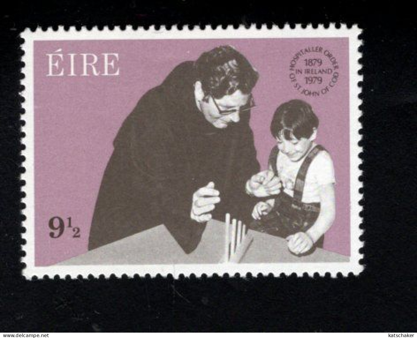 2002475018 1979 SCOTT 457  (XX) POSTFRIS  MINT NEVER HINGED - HOSPITAL ORDER OF ST. JOHN OF GOD - CENTENARY IN IRELAND - Neufs