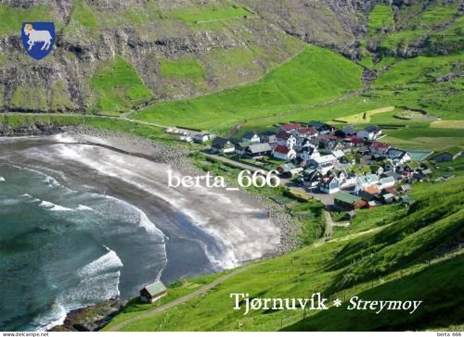 Faroe Islands Streymoy Tjornuvik New Postcard - Faroe Islands