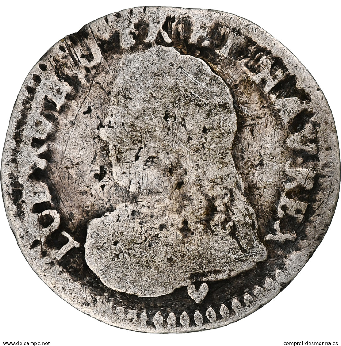 France, Louis XV, 1/20 Ecu Aux Branches D'olivier, 1730, Strasbourg, Argent, B+ - 1715-1774 Louis  XV The Well-Beloved