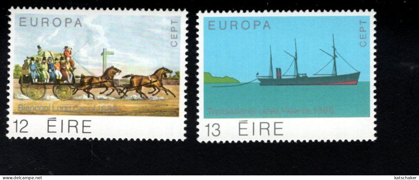 2002477157 1979 SCOTT 463 464 (XX) POSTFRIS  MINT NEVER HINGED - EUROPA ISSUE - TRANSPORT - - Ungebraucht