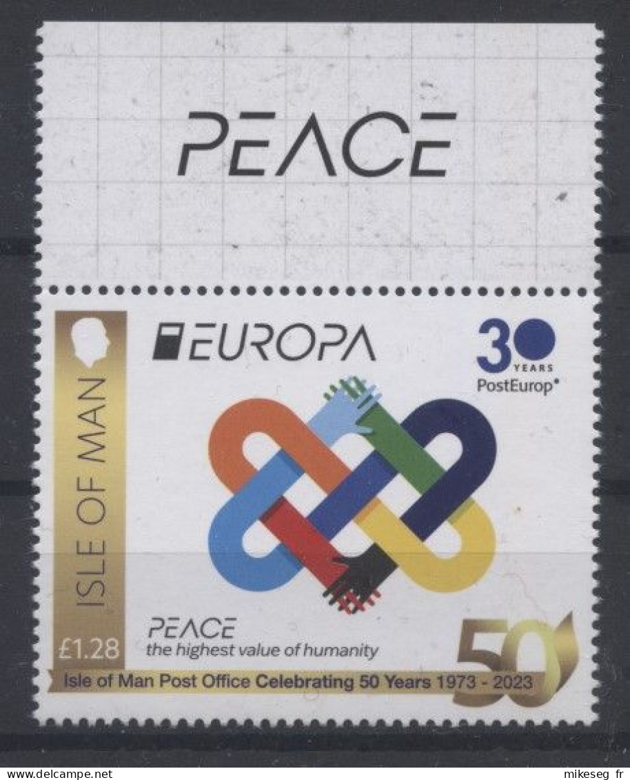 Europa 2023 - Ile De Man - Paix Peace Frieden ** - 2023