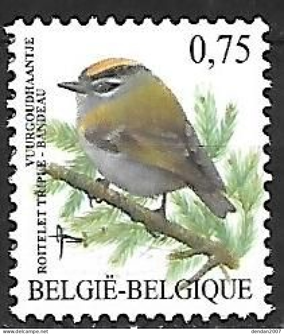 Belgium - MNH ** BUZIN - 2005 :  Vuurgoudhaan - Common Firecrest  -  Regulus Ignicapilla - Pájaros Cantores (Passeri)