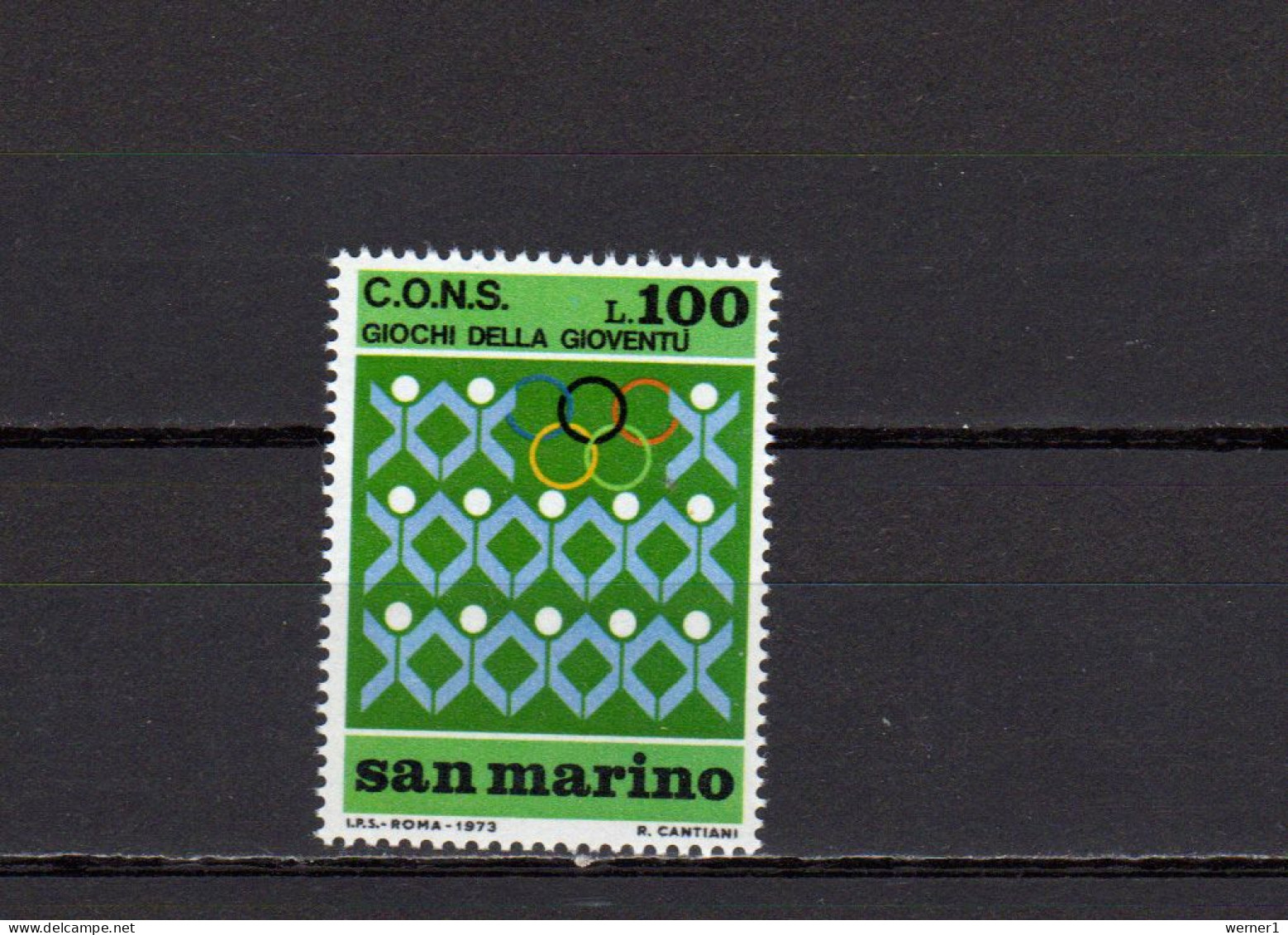 San Marino 1973 Olympic Games Stamp MNH - Estate 1972: Monaco