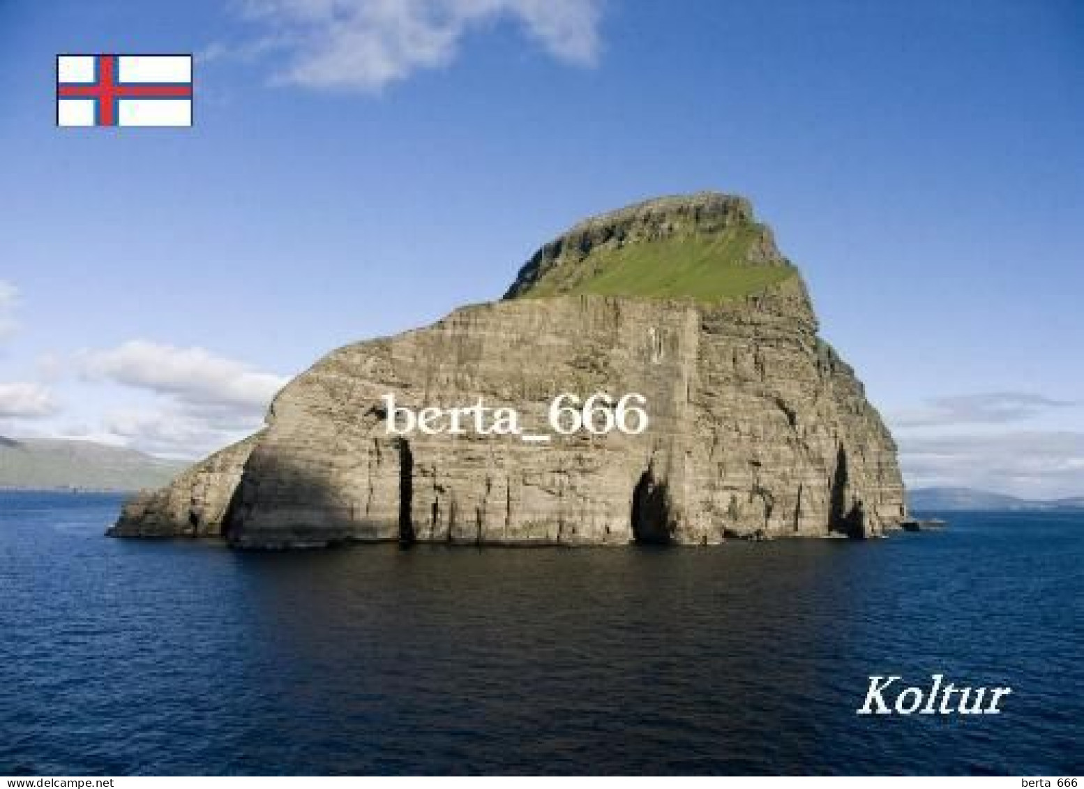 Faroe Islands Koltur Island New Postcard - Faroe Islands