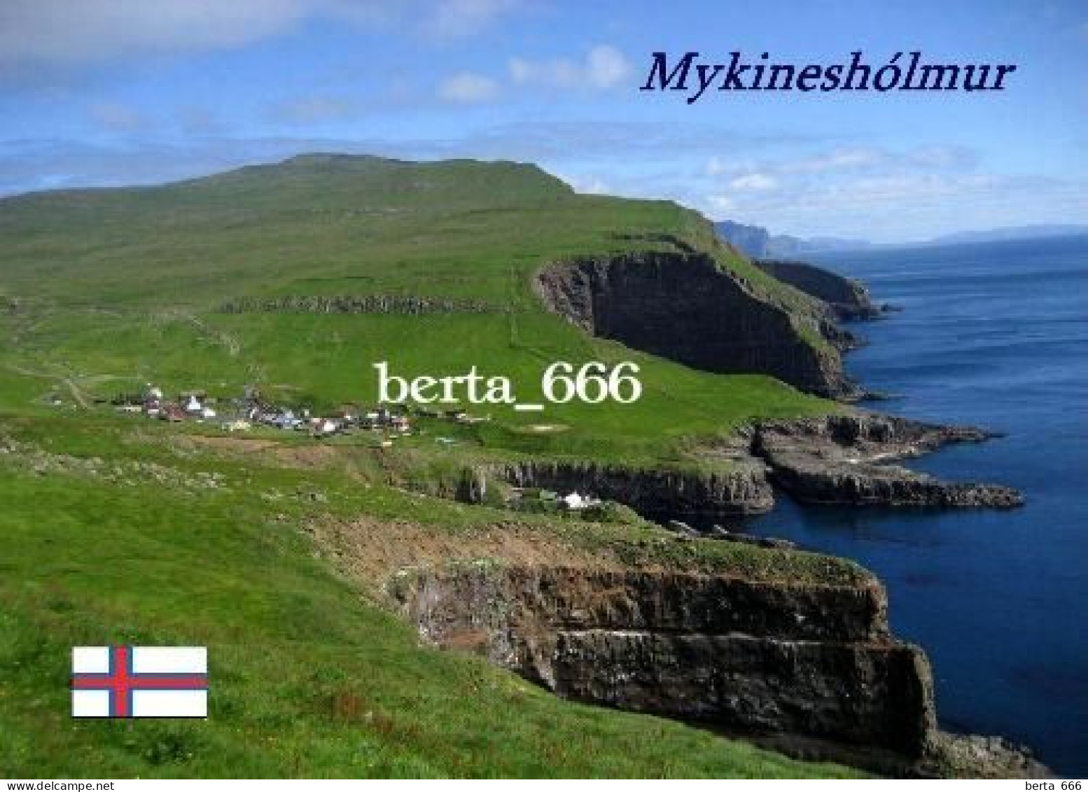 Faroe Islands Mykinesholmur New Postcard - Islas Feroe