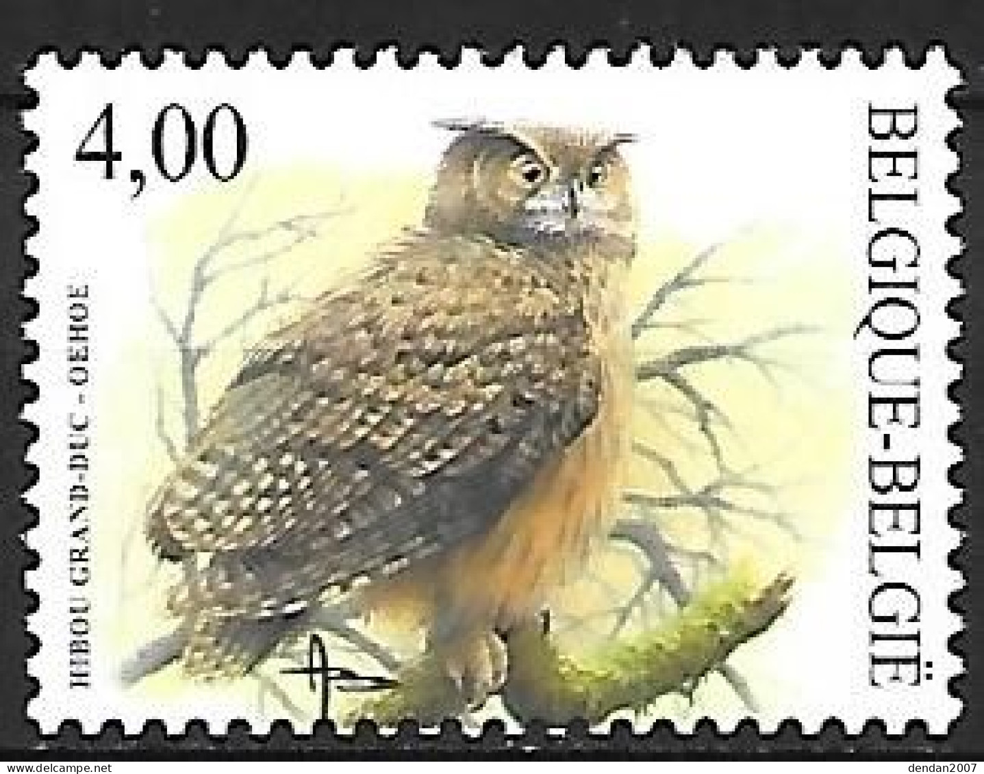 Belgium - MNH ** BUZIN - 2004 : Oehoe -  Eurasian Eagle-Owl  -  Bubo Bubo - Eulenvögel