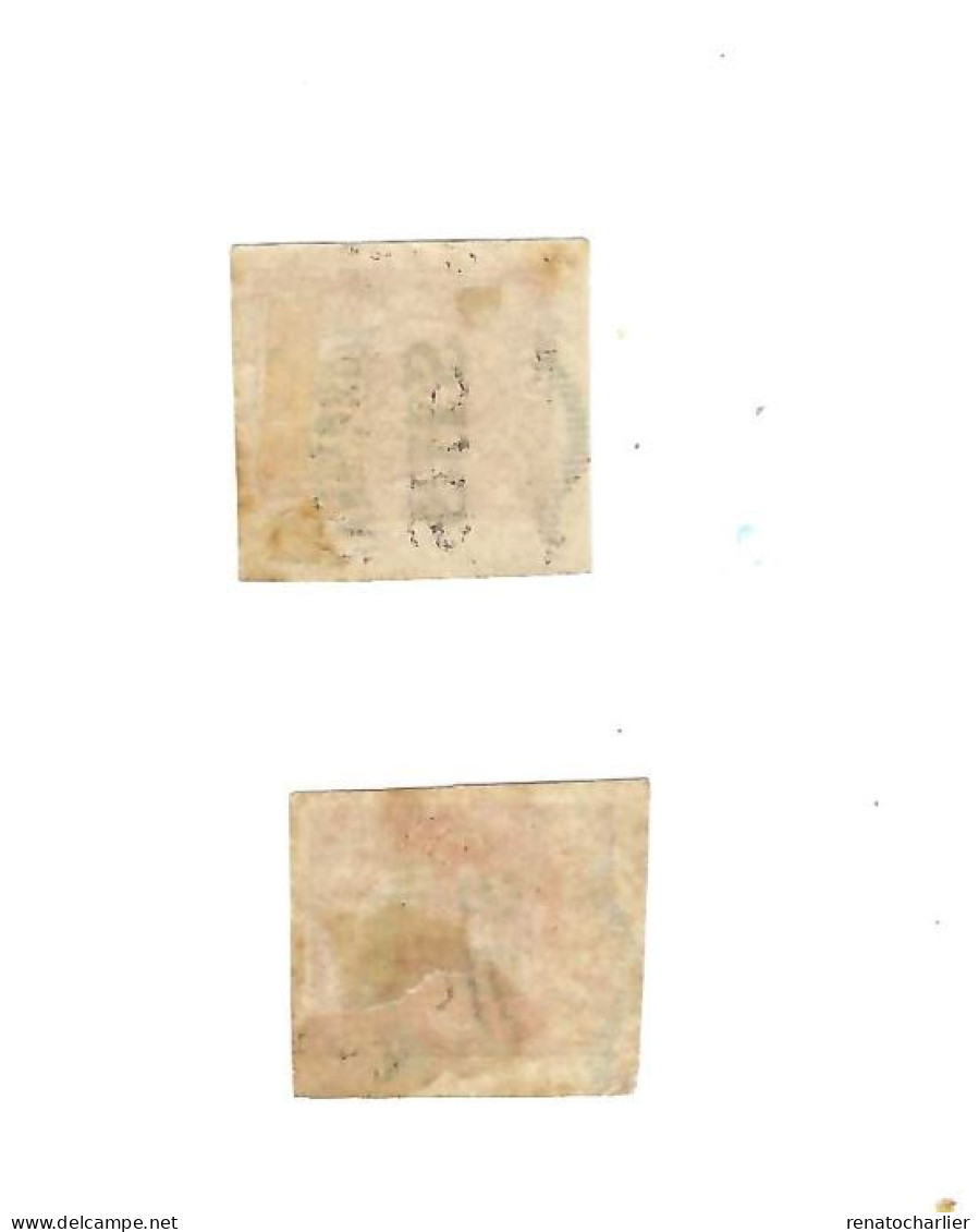 MH,Neuf Charnière.Timbres De Hongrie Surchargés.Non Dentelé. - Kroatien