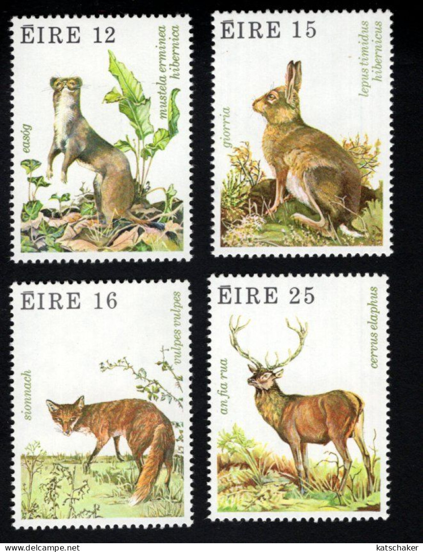 2002480055 1980 SCOTT 480 483  (XX) POSTFRIS  MINT NEVER HINGED - FAUNA AND FLORA OF IRELAND - Unused Stamps