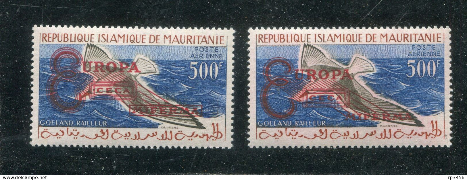 "MAURETANIEN" 1962, VI I Und VI II ** (R1002) - Mauritanie (1960-...)