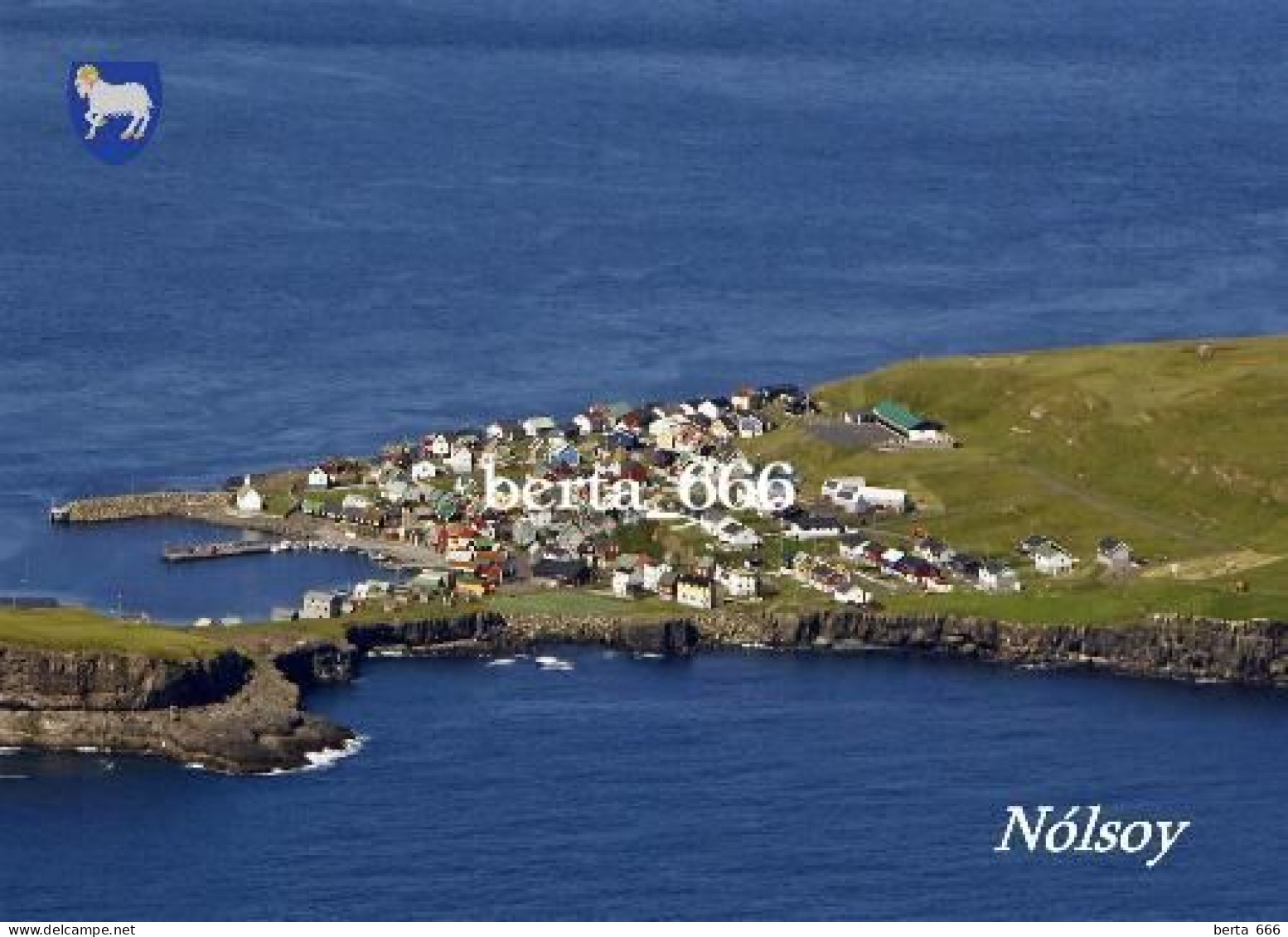 Faroe Islands Nolsoy New Postcard - Faeröer