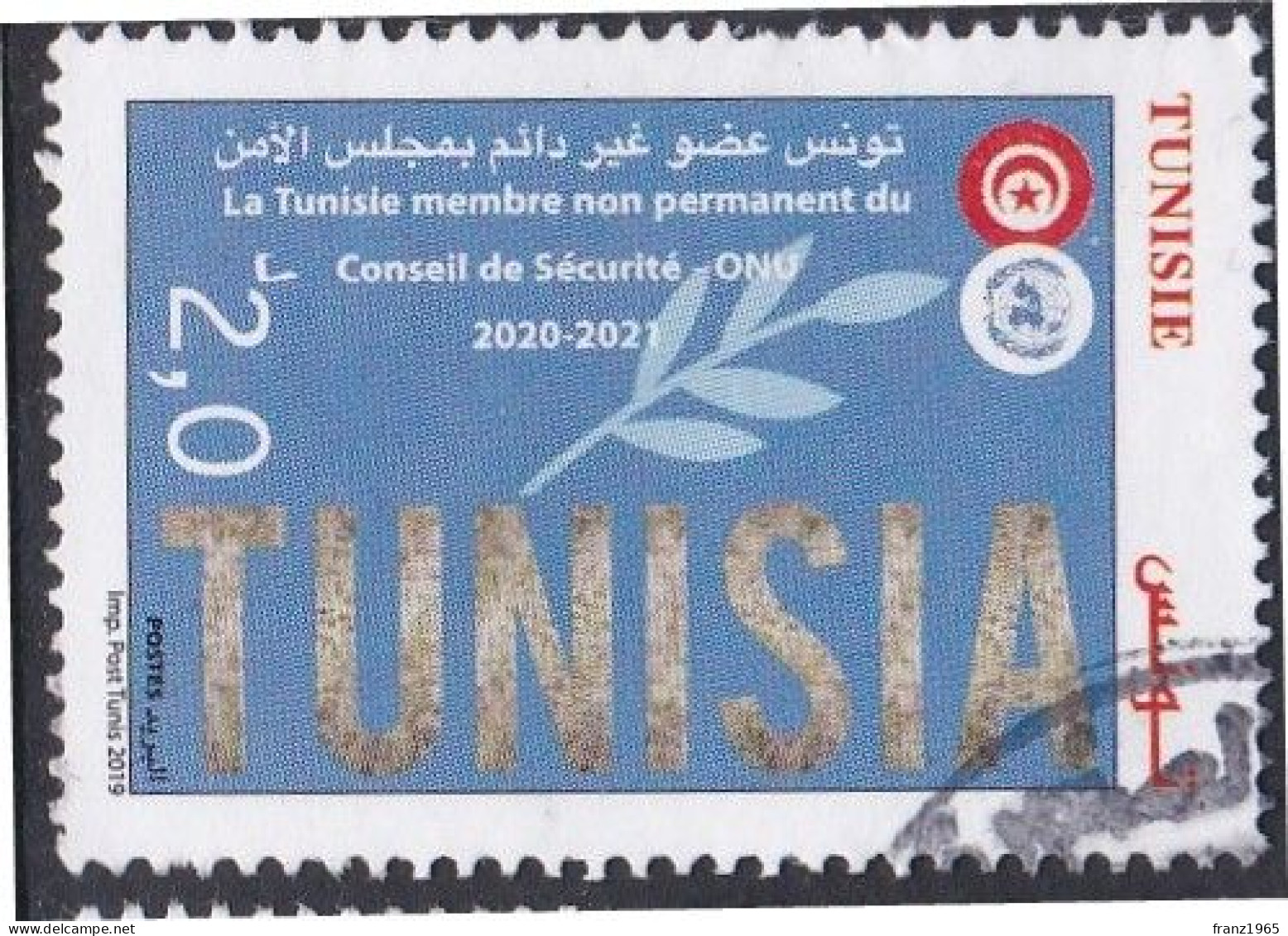 UN Safety Council - 2019 - Tunisia (1956-...)