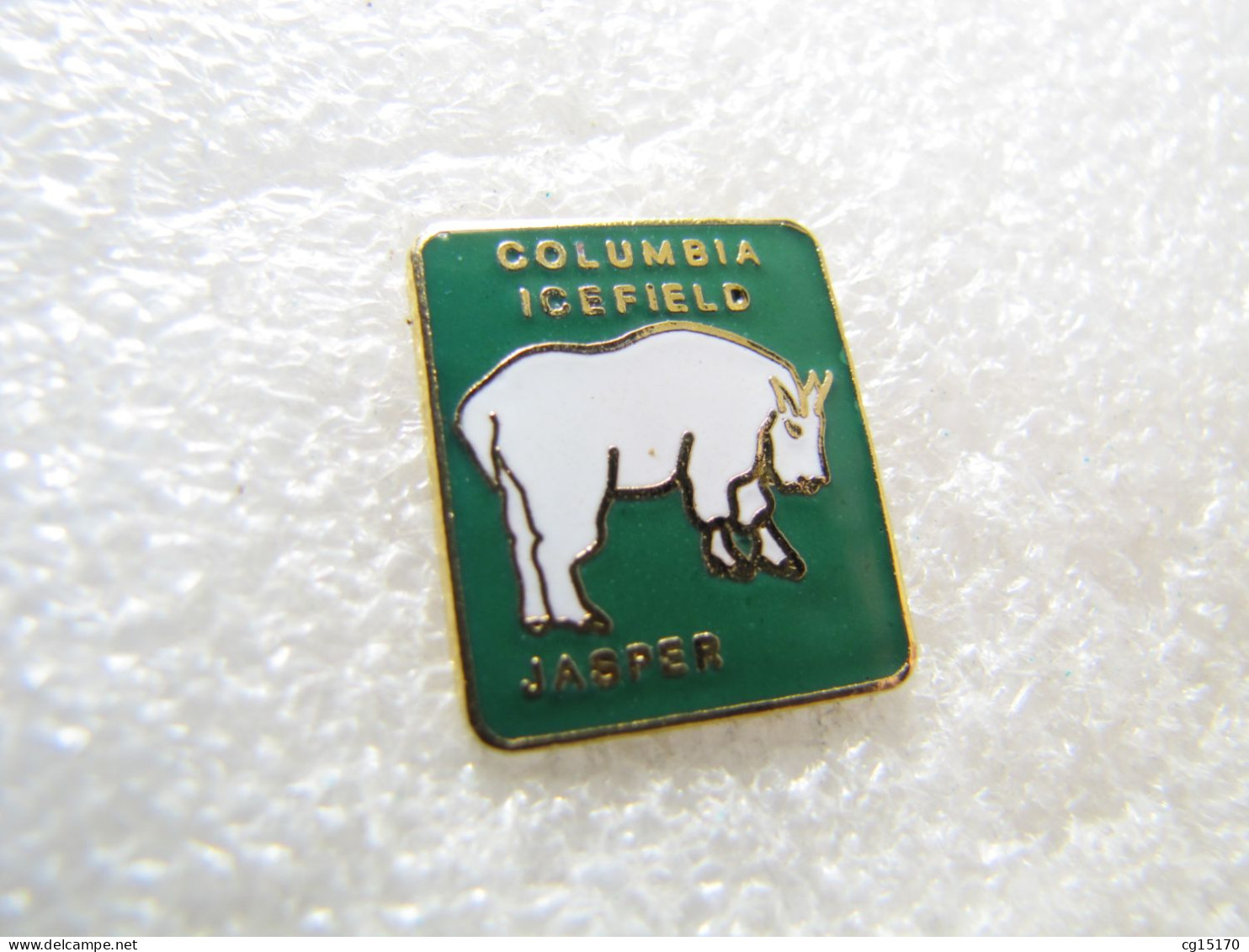 PIN'S    COLUMBIA   ICEFIELD   PARC NATIONAL JASPER    CHEVRE DE MONTAGNE  Email Grand Feu - Tiere