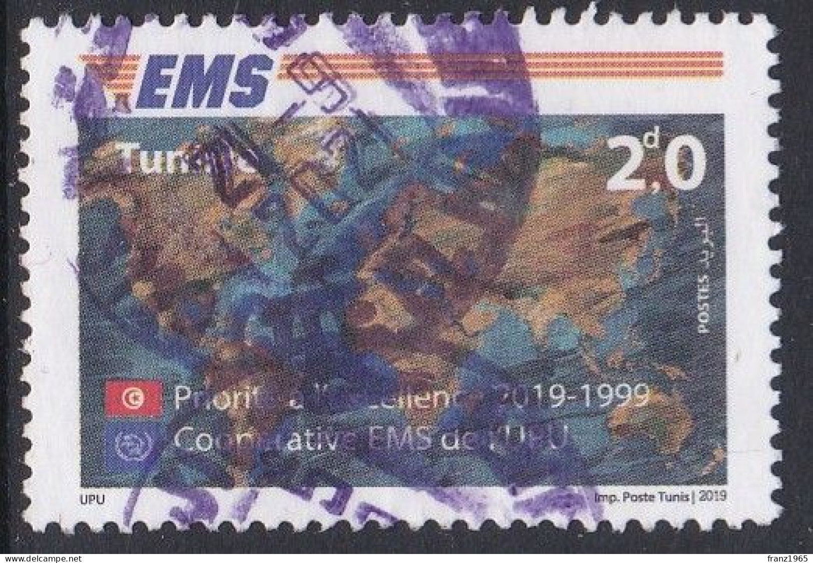 20 Years EMS Co-operation - 2019 - Tunesien (1956-...)