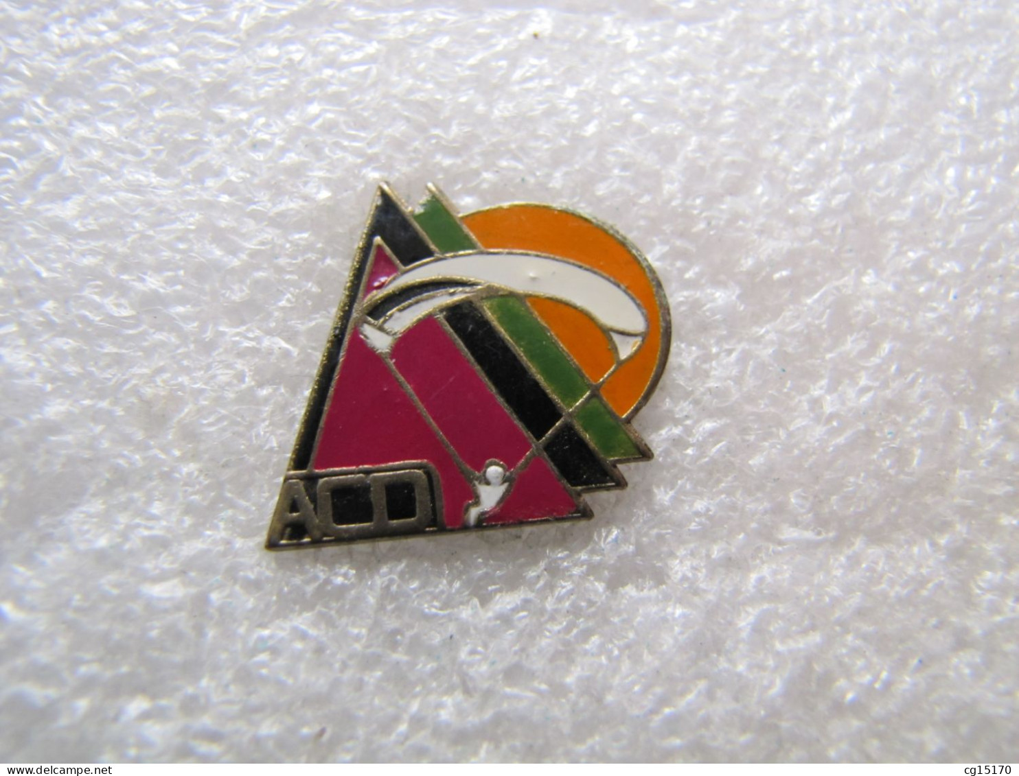 PIN'S   ACD  SPORT  PARACHUTISME   Email Grand Feu - Paracaidismo