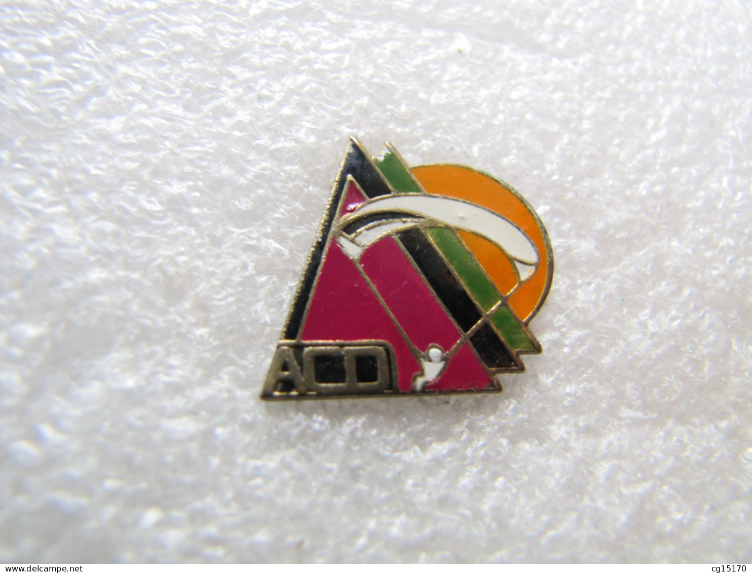 PIN'S   ACD  SPORT  PARACHUTISME   Email Grand Feu - Fallschirmspringen