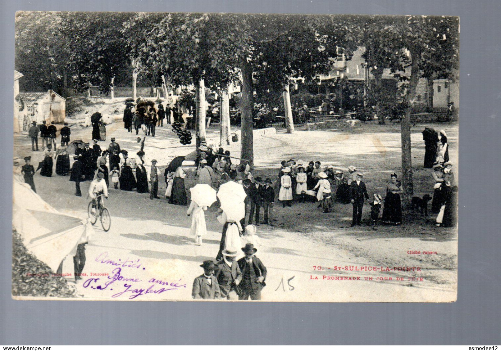 SAINT SULPICE LA POINTE LA PROMENADE UN JOUR DE FETE - Saint Sulpice