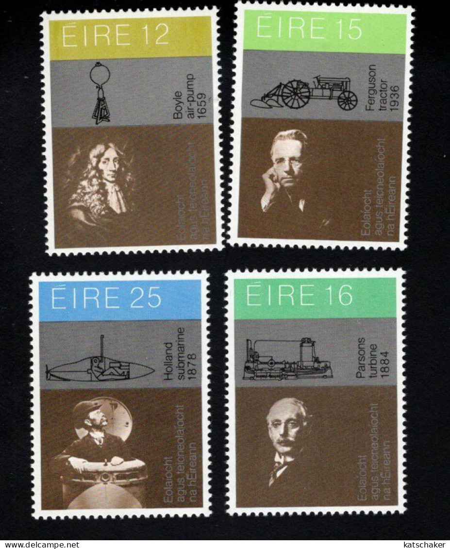 2002483886 1980 SCOTT 492-495  (XX) POSTFRIS  MINT NEVER HINGED - SCIENTISTS AND INVENTIONS - Nuevos