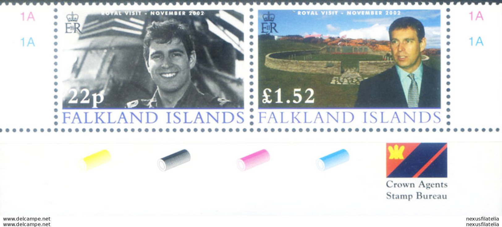 Famiglia Reale 2002. - Islas Malvinas