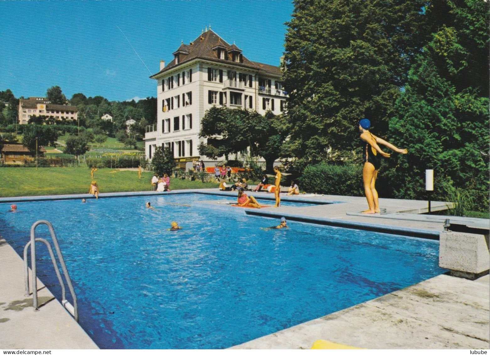 Lucens - Institut Protestant De Jeunes Filles        Ca. 1980 - Lucens