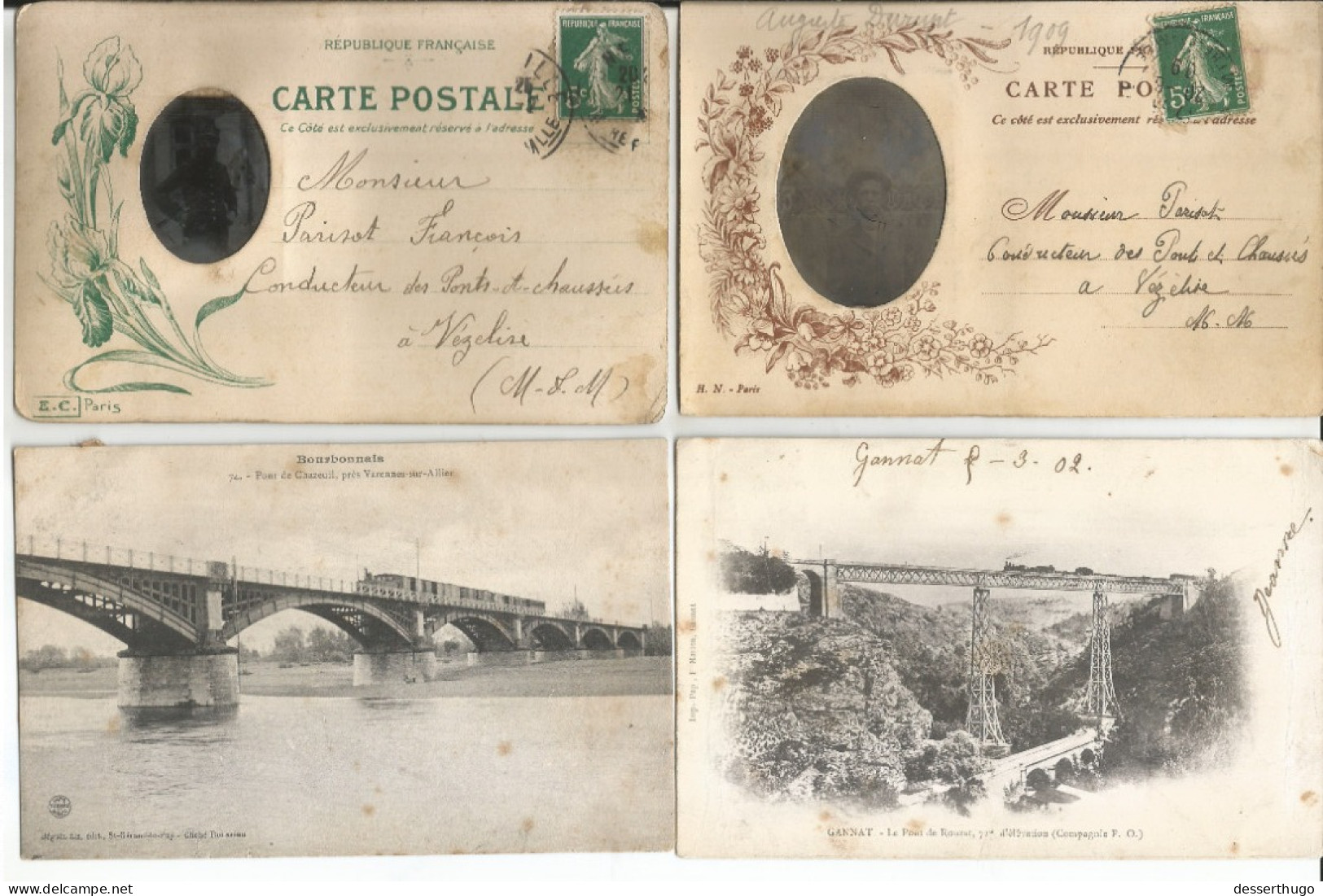 lot  de 336 cpa  -cpa francaise ,quelques étrangéres et de tres belles fantaisies-toutes scannées