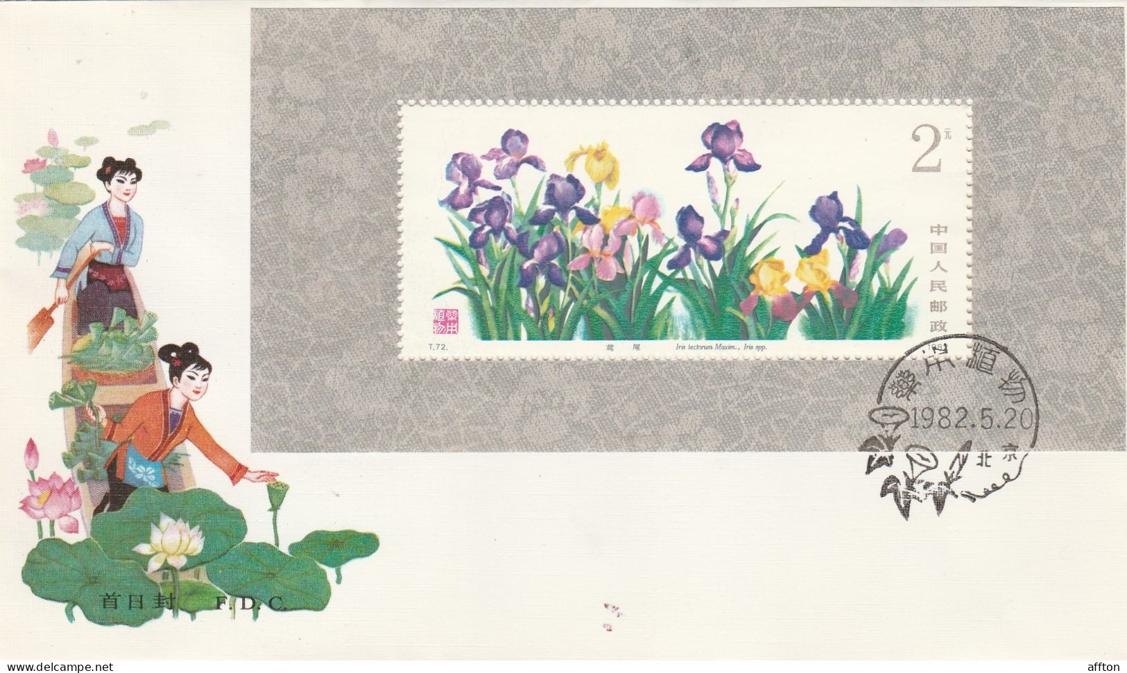 PR China 1982 FDC - 1980-1989