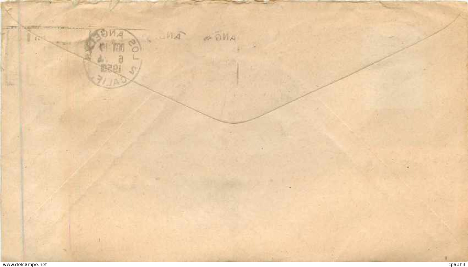 Lettre Cover 1950 Los Angeles - Covers & Documents