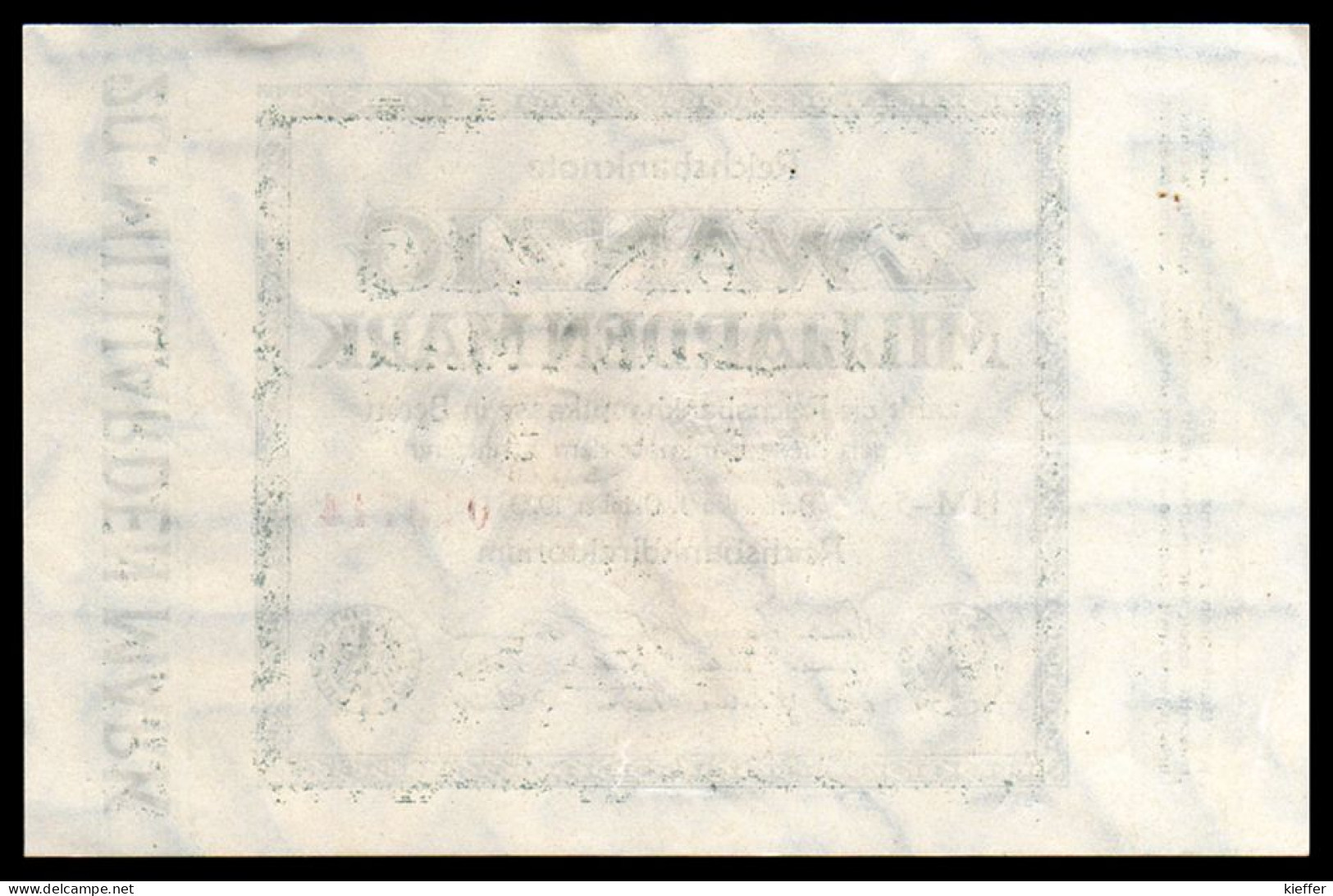 DEUTSCHLAND - ALLEMAGNE - 20 Milliarden Mark Reichsbanknote - 1923 - P118 - AUNC/pr Neuf - 20 Miljard Mark