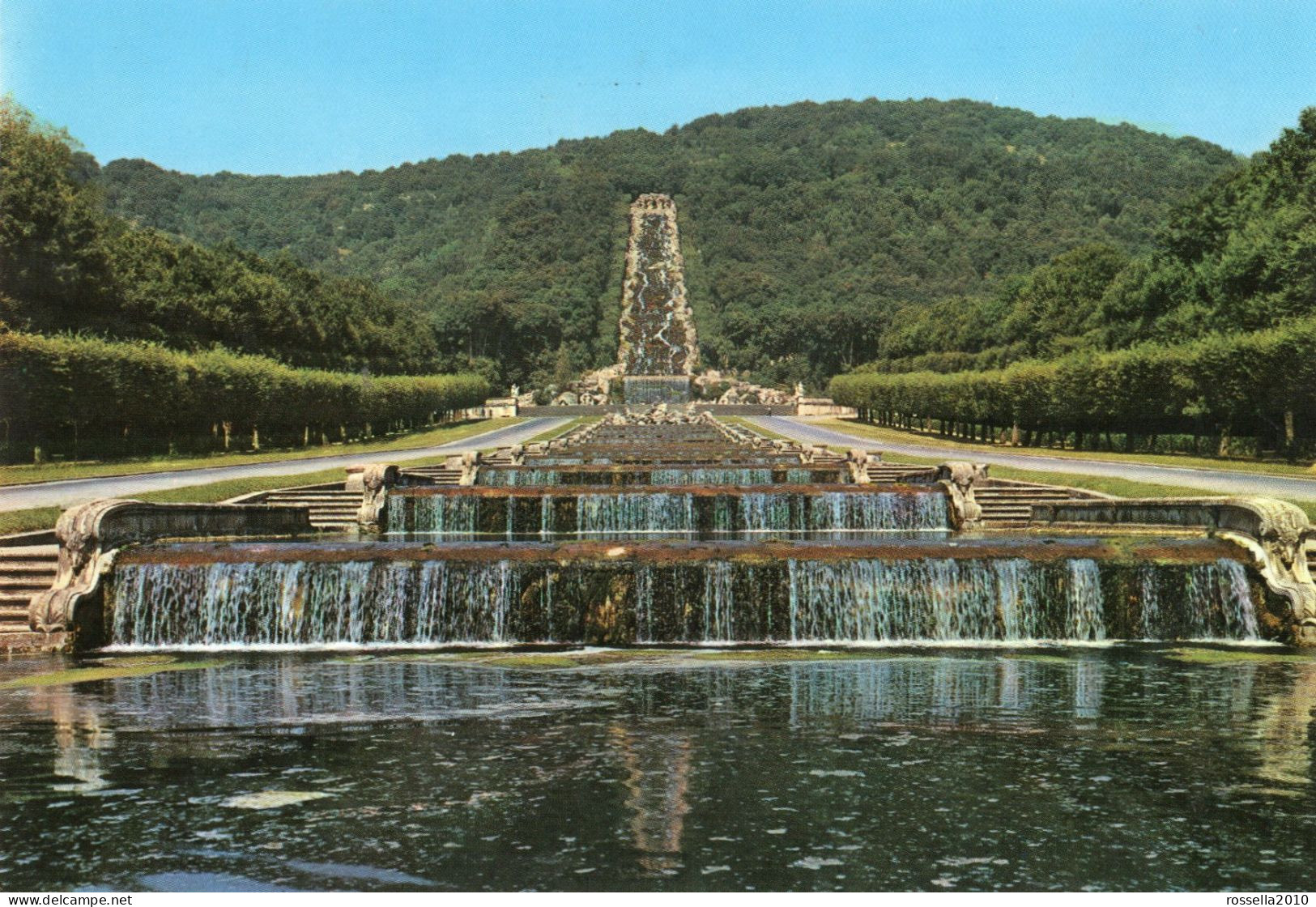 LOTTO 2 CARTOLINE ITALIA CASERTA REGGIA PALAZZO REALE SALA TRONO E PARCO Italy Postcards Set ITALIEN Ansichtskarten - Caserta