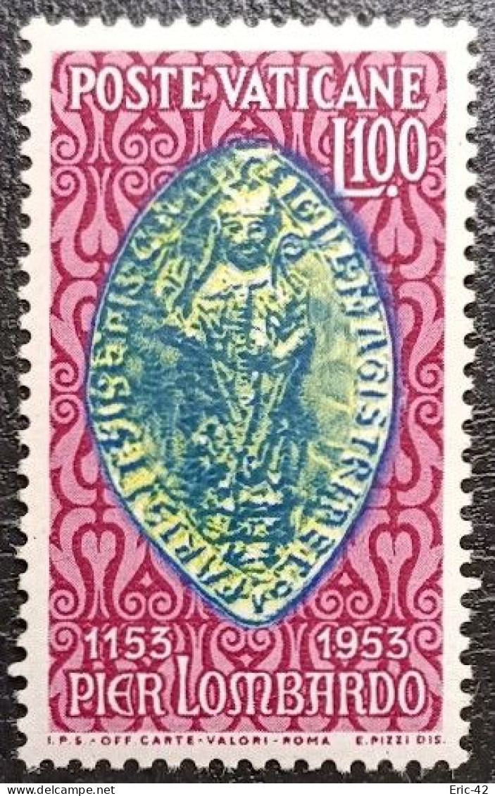 VATICAN. Y&T N°191 Neuf* - Unused Stamps