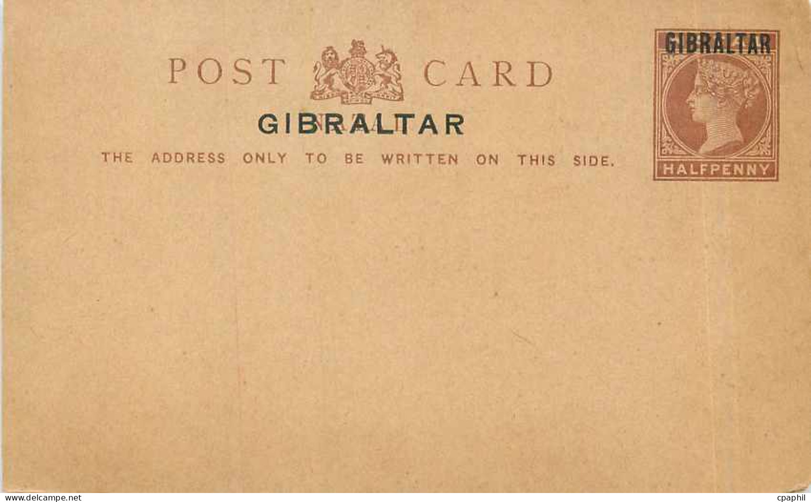 Entier Postal Stationary Gibraltar - Gibraltar