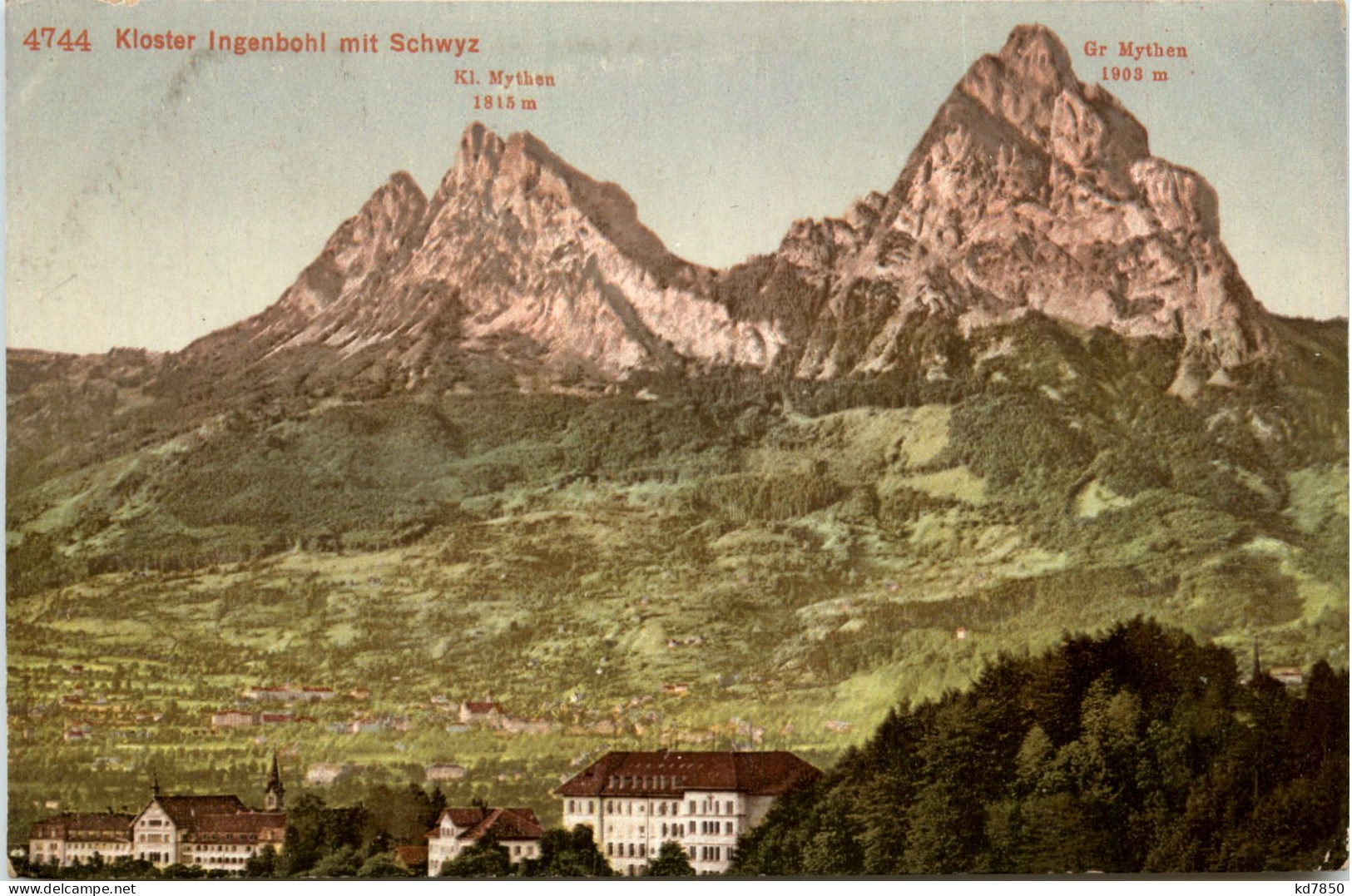 Kloster Ingenbohl Mit Schwyz - Schwytz