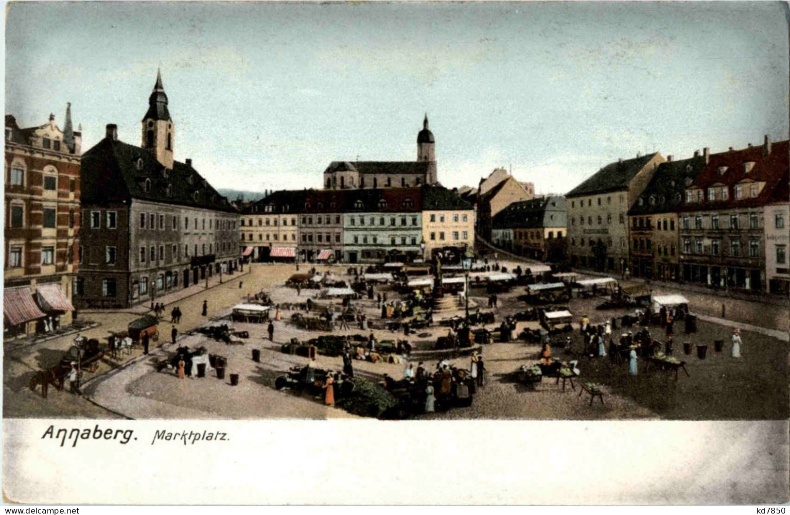 Annaberg - Marktplatz - Annaberg-Buchholz