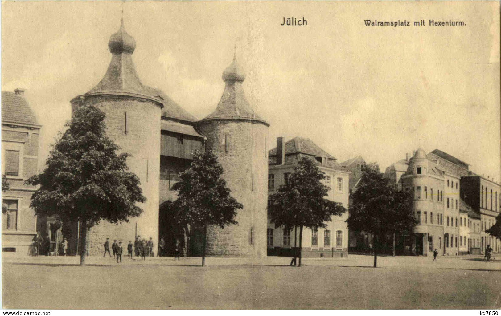 Jülich - Walramsplatz Mit Hexenturm - Juelich