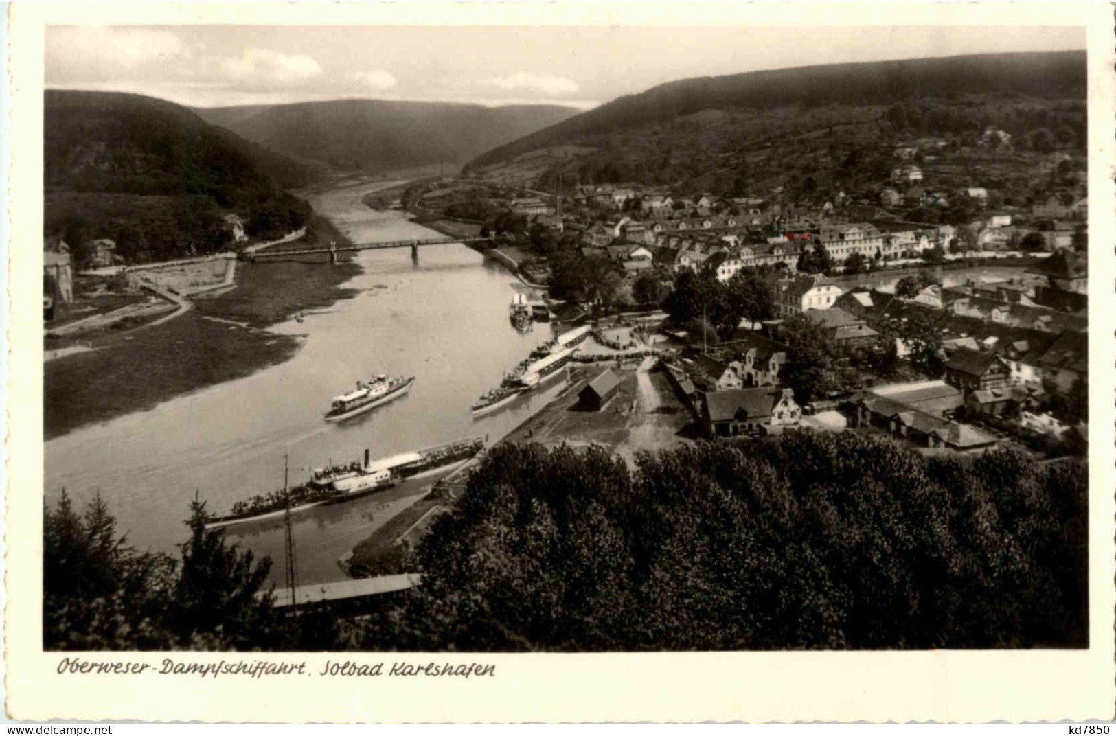 Solbad Karlshafen - Oberweser Schifffahrt - Bad Frankenhausen