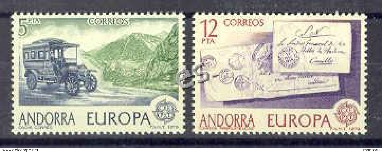 Andorra - 1979, Europa E=125-26 S=111-12 (**) - Nuevos