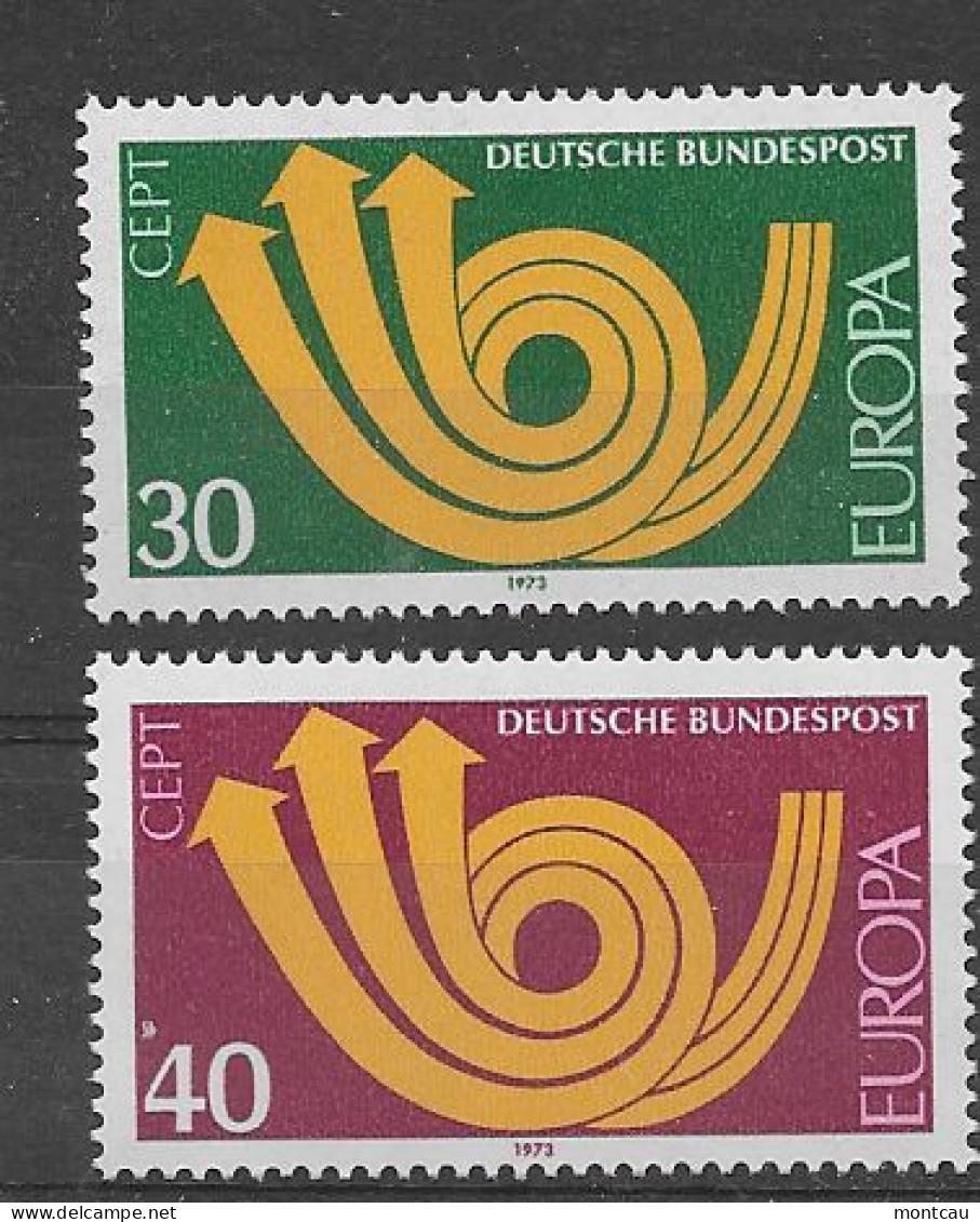 Germany 1973. Europa Mi 768-769  (**) - 1973