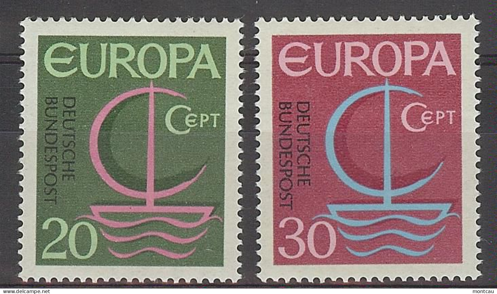 Germany 1966. Europa M=519-20 Y=376-77  (**) - 1966